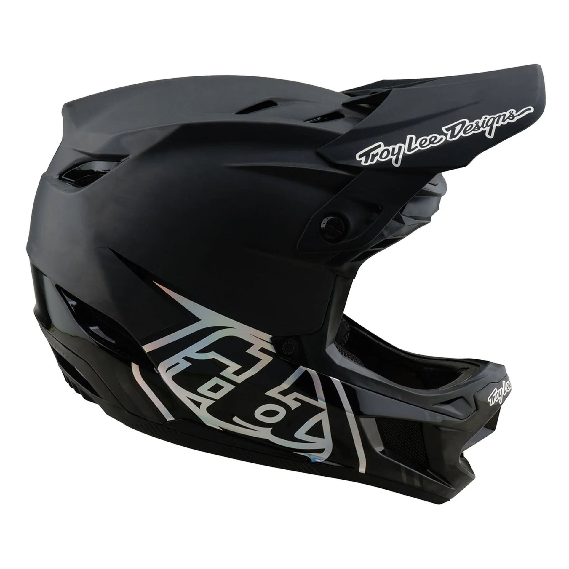 Casco Troy Lee Designs D4 de Carbón Stealth Black
